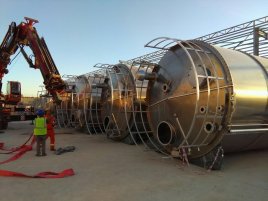 Silo Tank Borulama ve Montaj İşleri -13